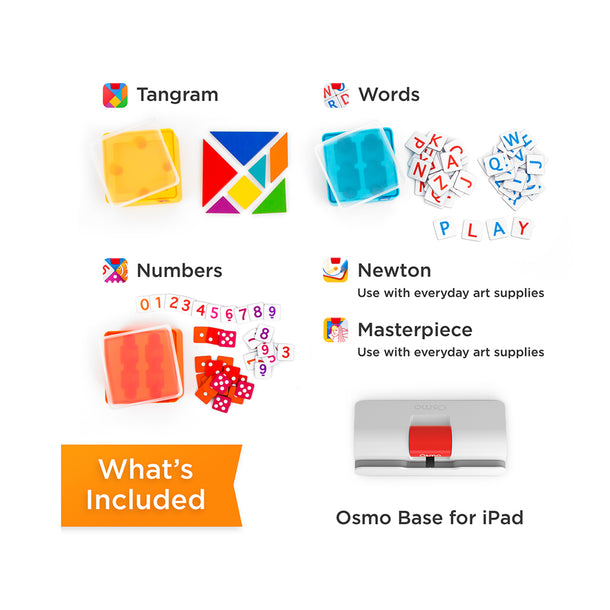 Osmo Genius Starter Kit for iPad 5 Educational Games (Base Included)