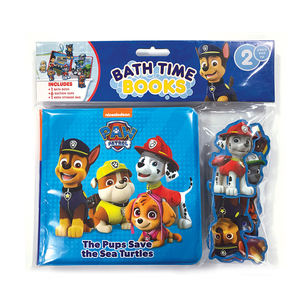 PAW Patrol Bath Time Books
