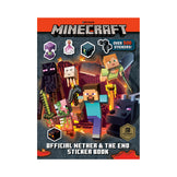 Minecraft: Official Nether & the End Sticker Book