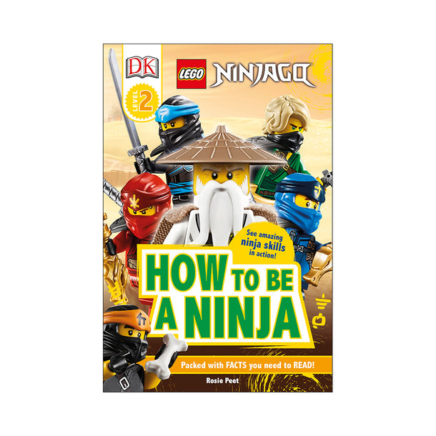 DK Readers Level 2: LEGO NINJAGO How To Be A Ninja Book