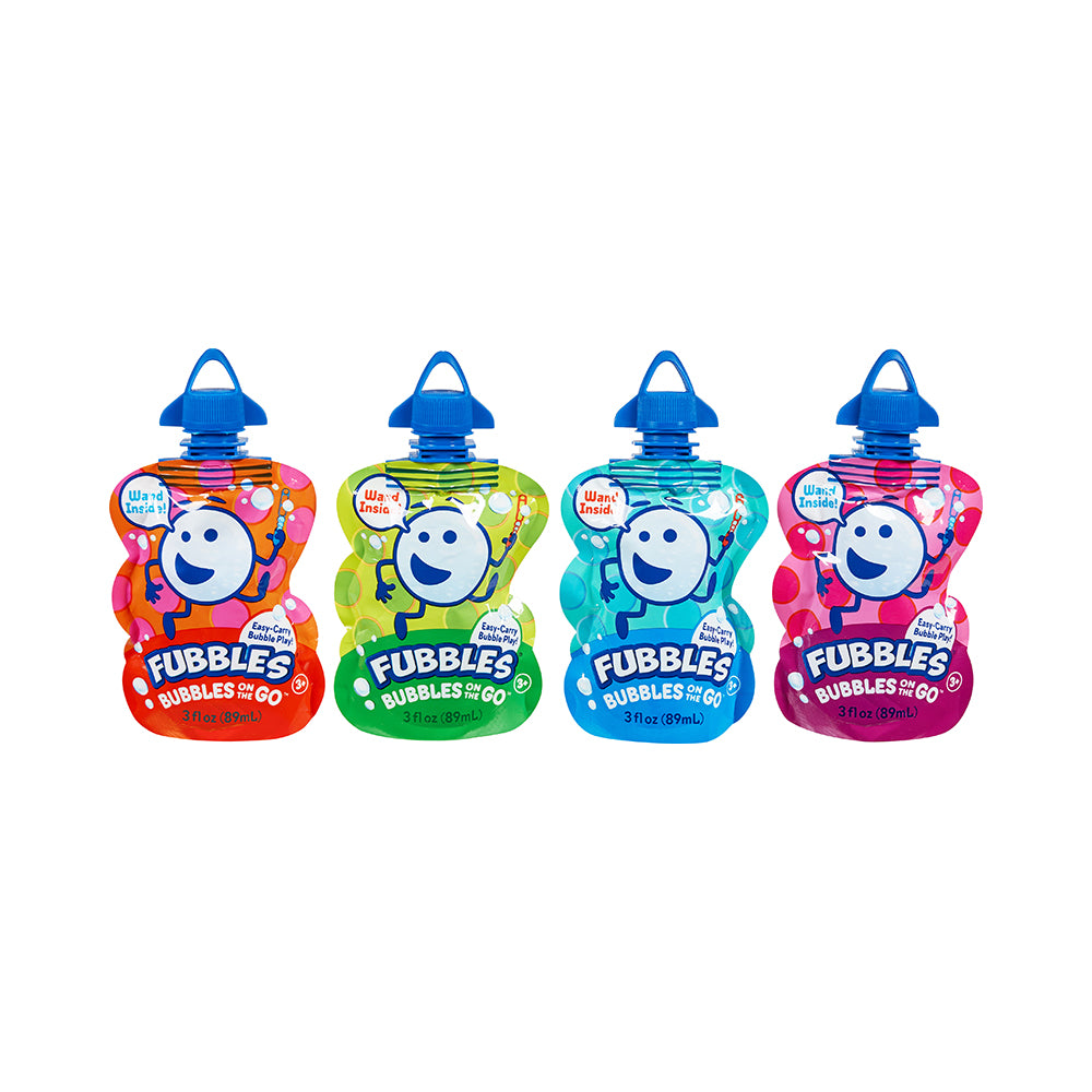 Fubbles Bubbles on the Go Assorted
