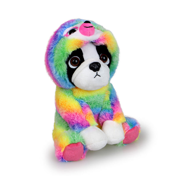 Mastermind Toys Rainbow Sloth Hoodie Houndz