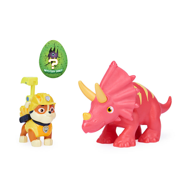 PAW Patrol Dino Rescue Rubble and Triceratops