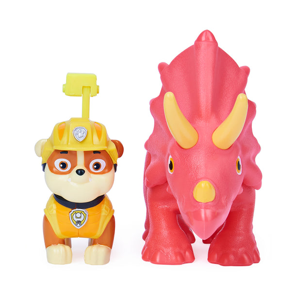 PAW Patrol Dino Rescue Rubble and Triceratops