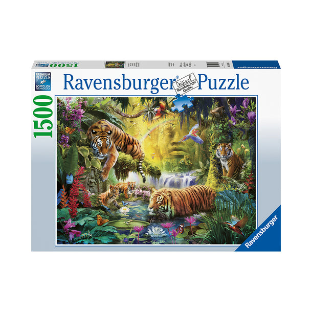 Ravensburger Tranquil Tigers 1500pc Puzzle