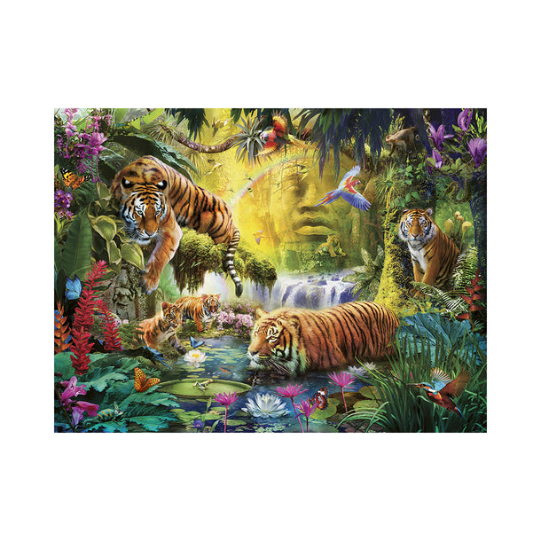 Ravensburger Tranquil Tigers 1500pc Puzzle