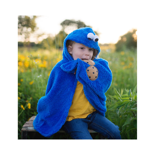Great Pretenders Blue Cookie Cape Size 3-4