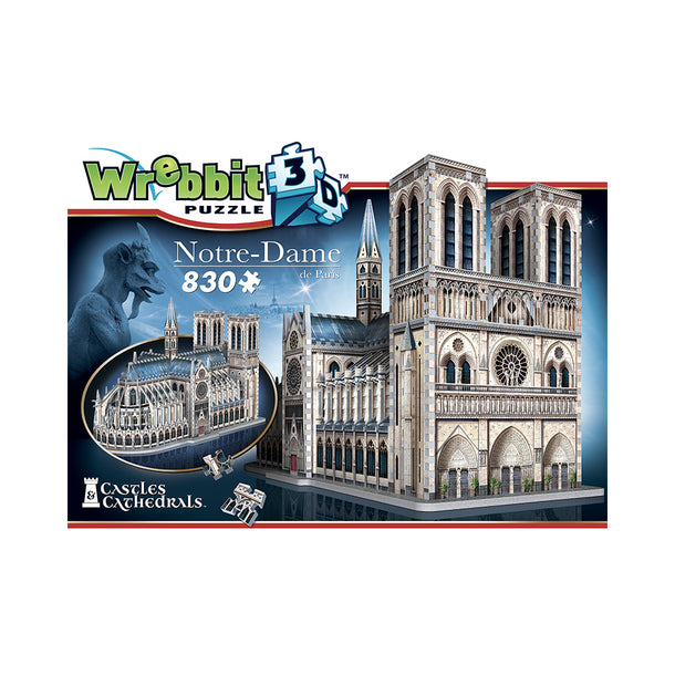Wrebbit Notre Dame de Paris 3D Puzzle