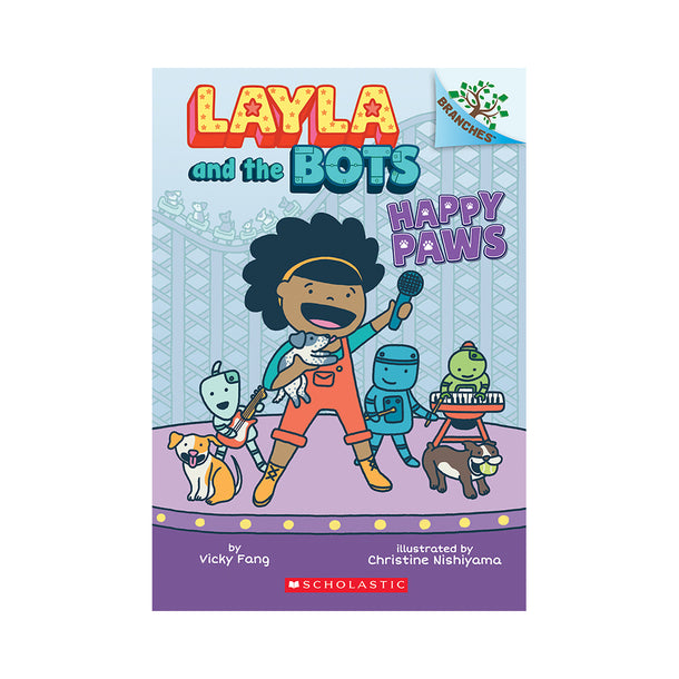 Layla and the Bots #1: Happy Paws Book