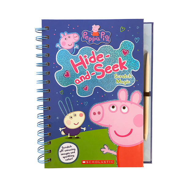 Peppa Pig Hide-and-Seek Scratch Magic Book