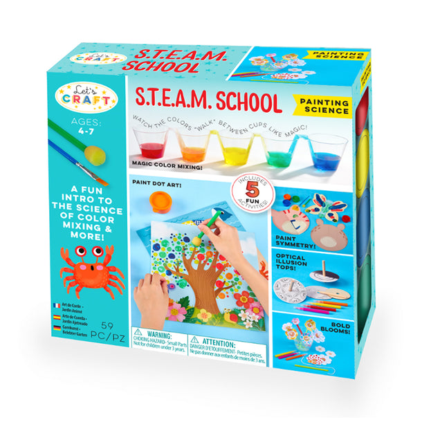 Let's Craft S.T.E.A.M. School Painting Science