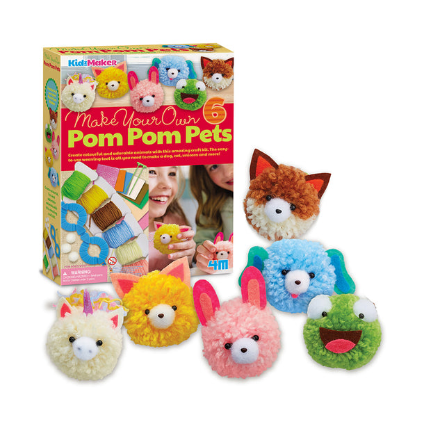 4M Make Your Own Pom Pom Pets