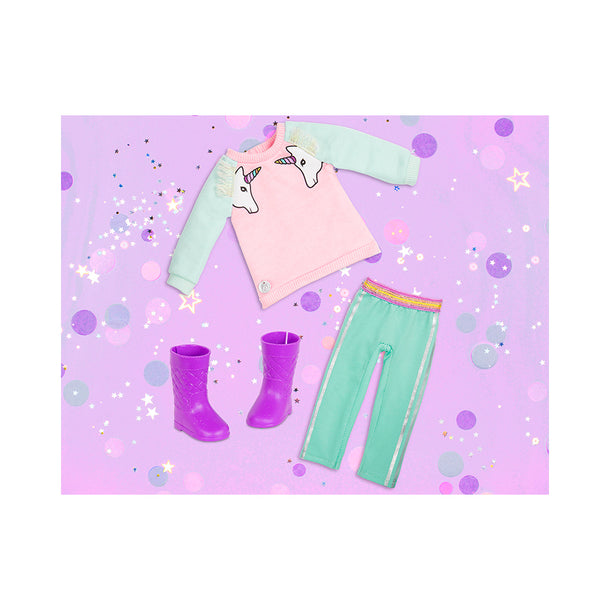 Glitter Girls Unicorn Dreaming 14'' Regular Outfit