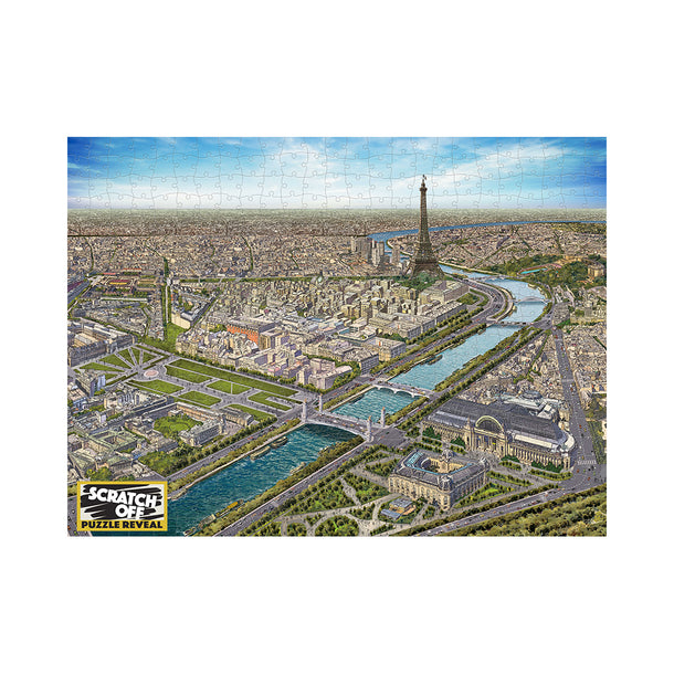 Scratch OFF History Puzzle: Paris 500pc