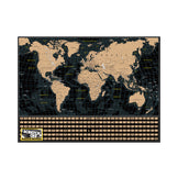 Scratch OFF World Travel Map 1000pc