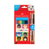 Faber-Castell World Colours Coloured EcoPencils 15pk