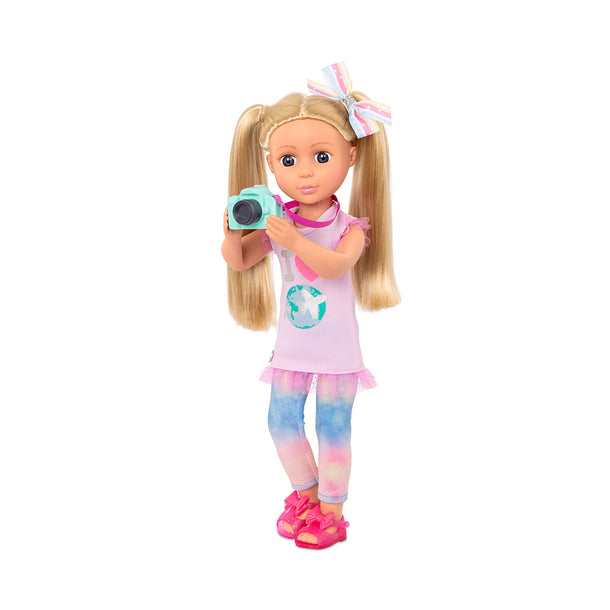 Glitter Girls Percy 14'' Doll with Travel Accessories