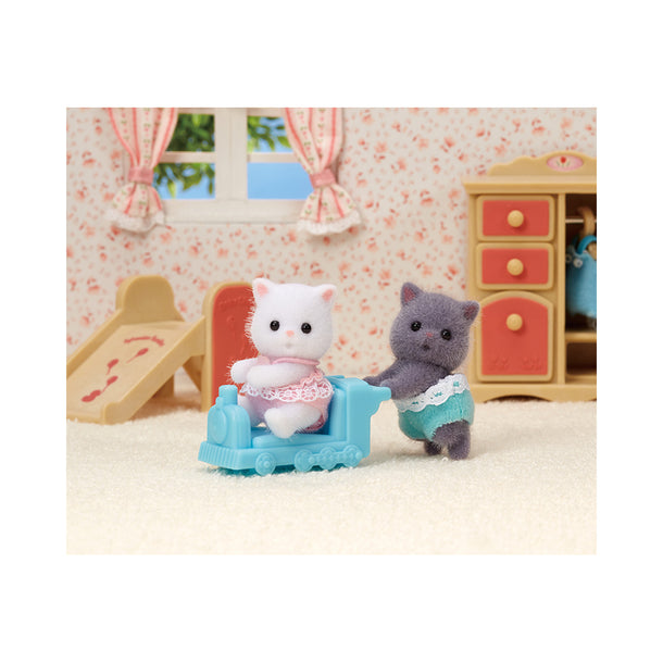 Calico Critters Persian Cat Twins