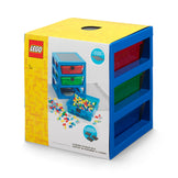 LEGO Transparent Blue 3 Drawer Rack