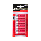 Mastercell 4  C Batteries