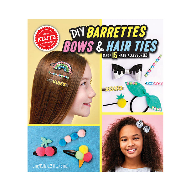Klutz DIY Barrettes, Bows & Hair Ties