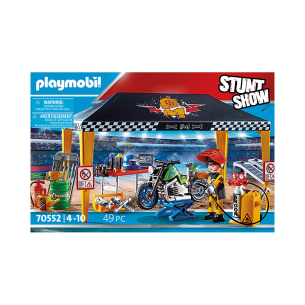 Playmobil Stunt Show Service Tent