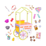 Glitter Girls Pop-Pup Shop on Wheels