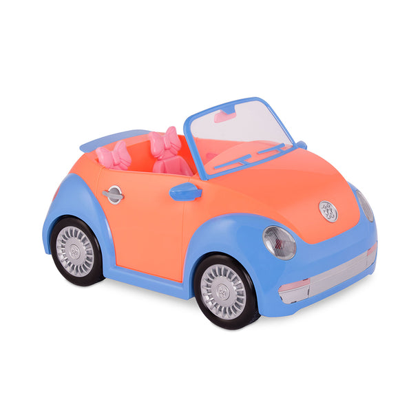 Glitter Girls Convertible Car Orange & Blue