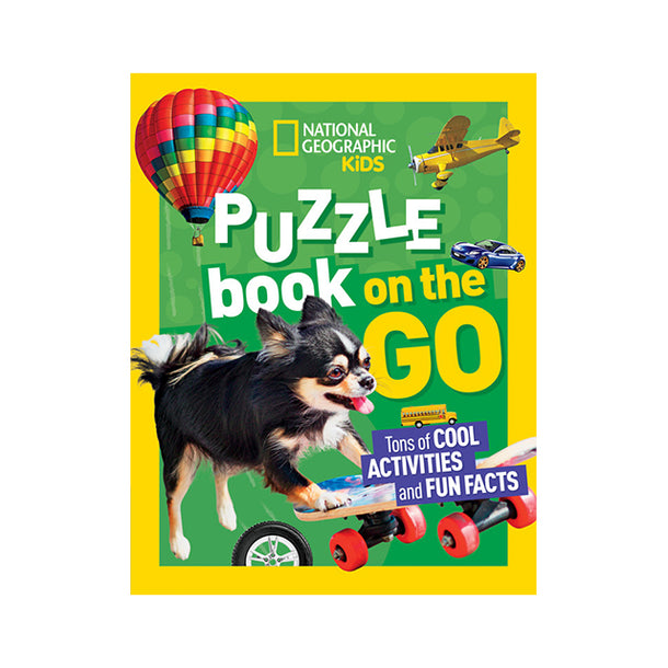 National Geographic Kids Puzzle Book: On the Go Book