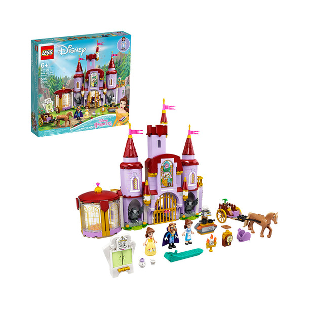 LEGO Disney Belle and the Beast’s Castle 43196 Building Kit