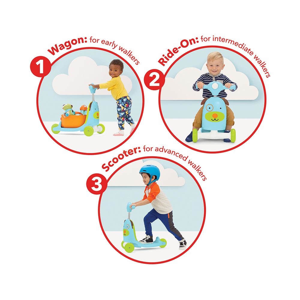 3-in-1 Ride On Toy- Dog