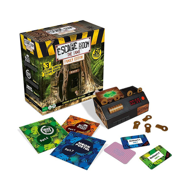 Escape Room Game Jungle Family Edition
