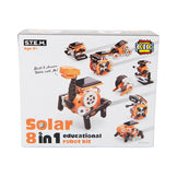 Solar Educational 8-in-1 Robot Kit