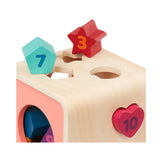 Battat Count & Sort Wooden Shape Sorting Cube