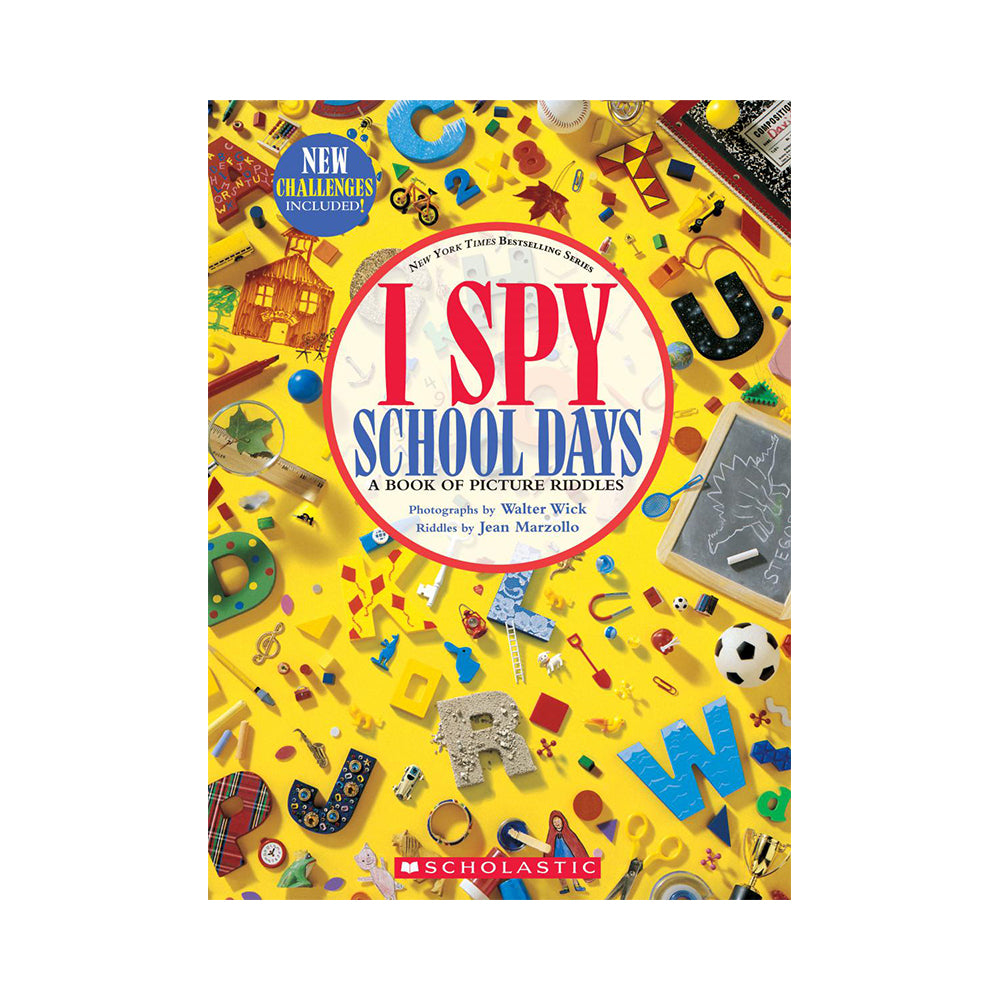 I Spy School Days A Book of Picture Riddles Mastermind Toys
