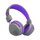 JLab JBuddies Purple and Gray Kids Studio Wireless Headphones
