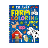 My Busy Farm Coloring Book