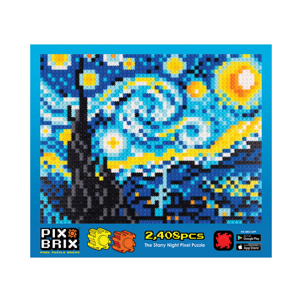 Pix Brix Starry Night Puzzle 2408pcs