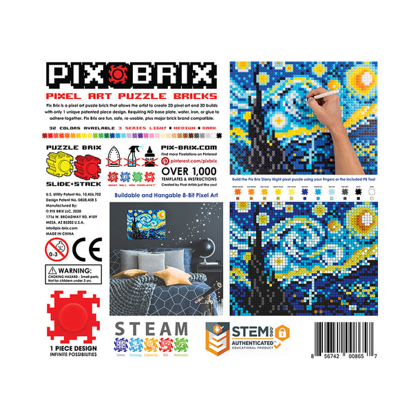 Pix Brix Starry Night Puzzle 2408pcs