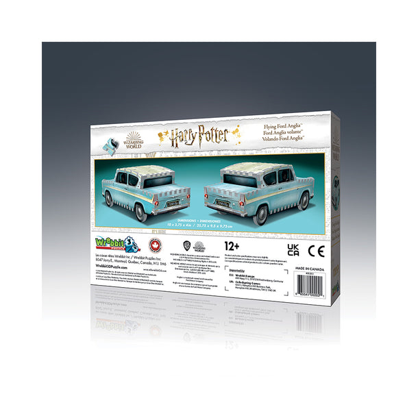 Wrebbit Harry Potter Flying Ford Anglia 3D Puzzle
