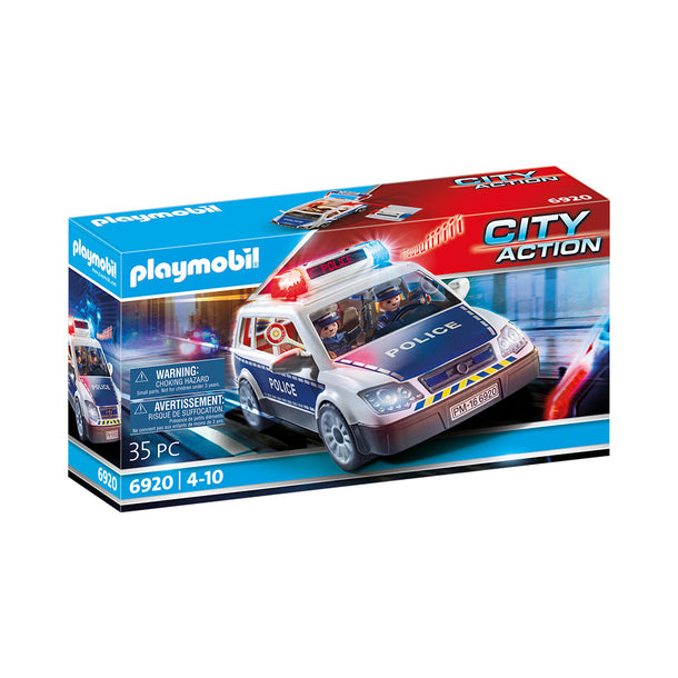 Playmobil City Action Squad Car with Lights and Soun