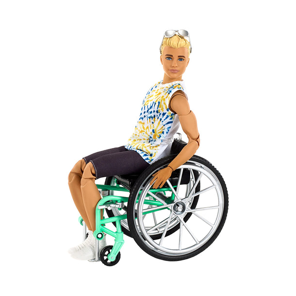 Barbie Fashionistas Ken Doll #167 with Wheelchair & Ramp