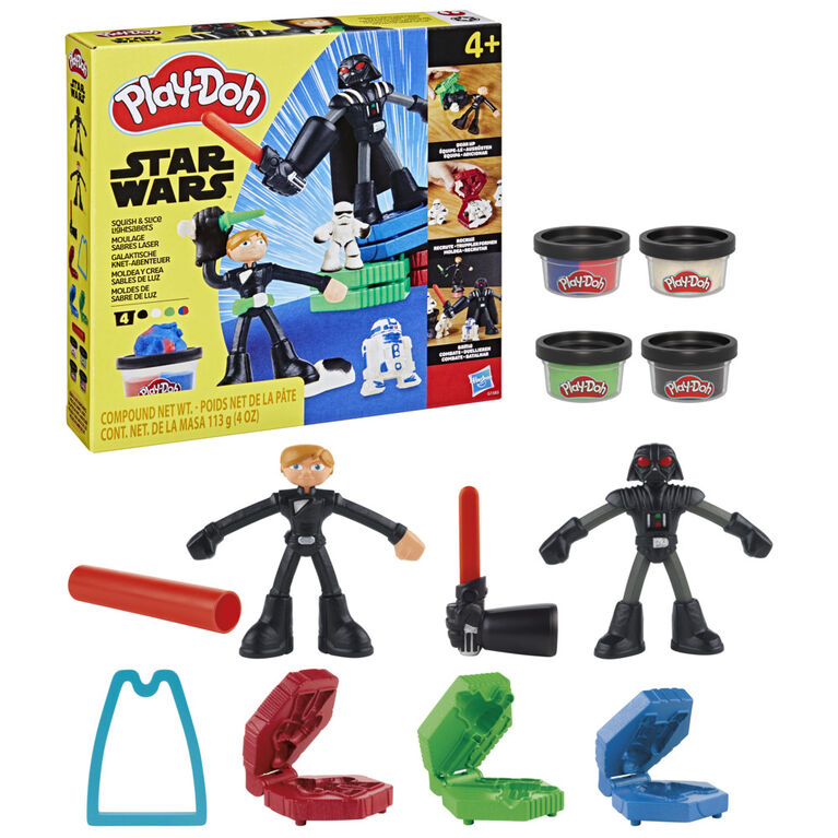 Play-Doh - Star Wars - Squish And Slice Lightsabers