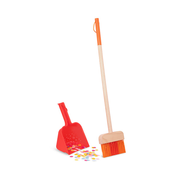 B. Toys Sweep n' Clean Wooden Cleaning Set 5pc