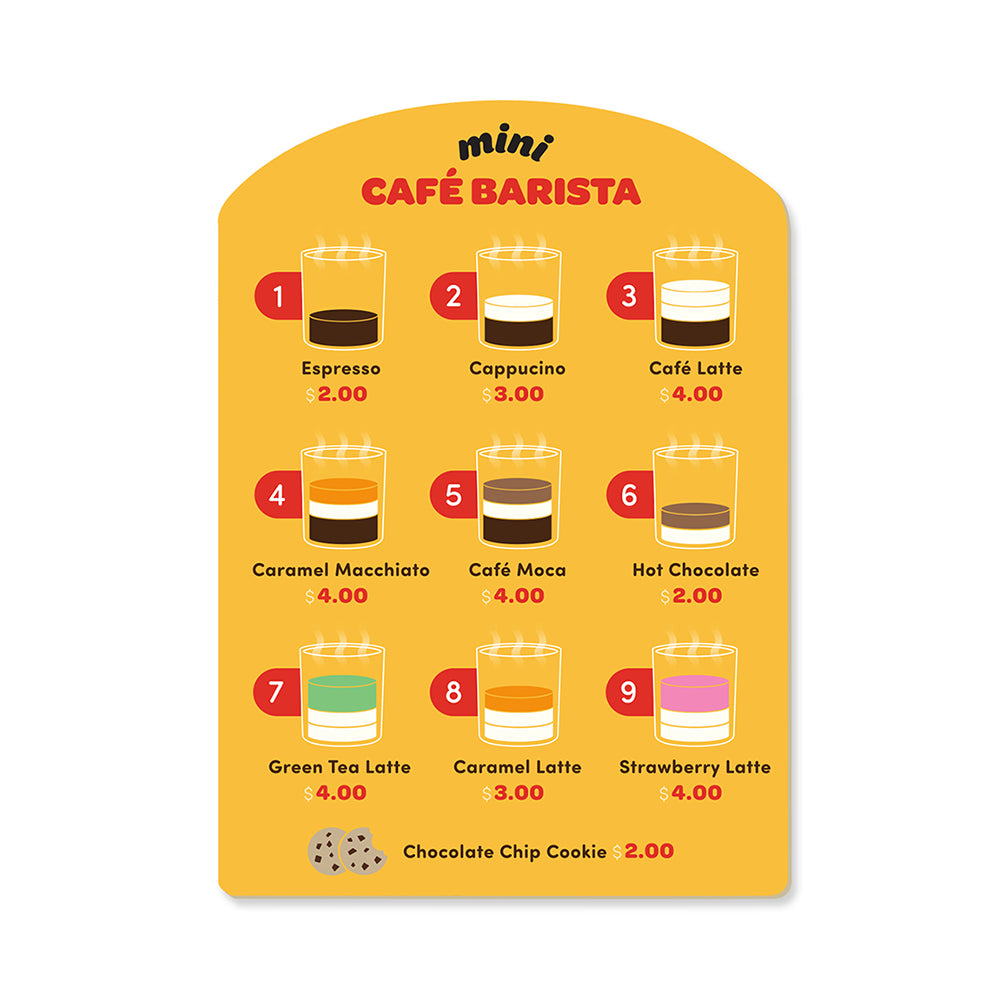 Mini Barista Playset