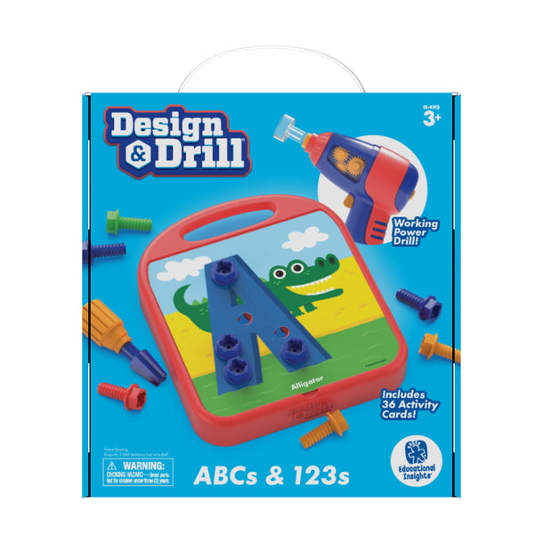 Educational Insights Design & Drill ABCs & 123s