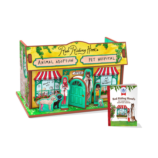 Red Ridinghood's Animal Hospital Book and Playset Book