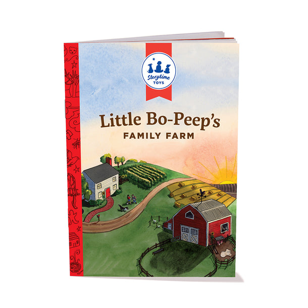 Bo Peep's Family Farm Book and Playset Book