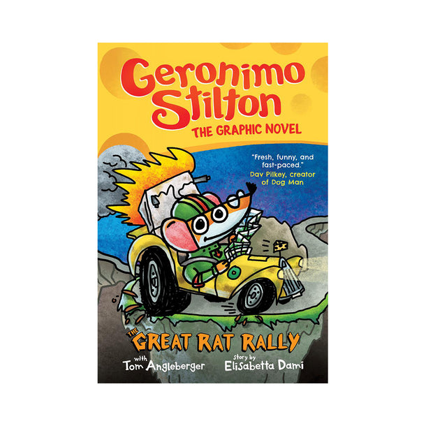 Geronimo Stilton Graphic Novel #3 The Great Rat Rally Book