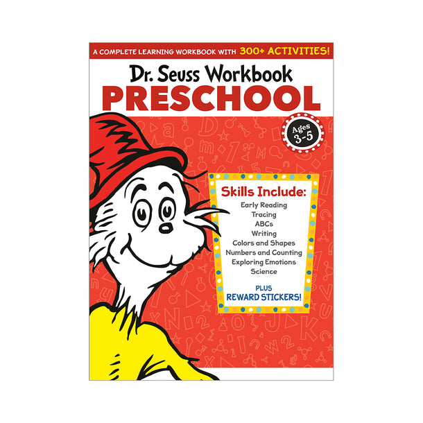 Dr. Seuss Workbook: Preschool A Complete Learning Workbook with 300+ Activities